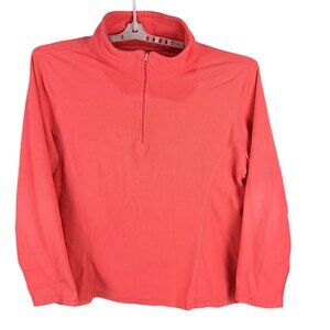 Old Navy Coral Fleece Pullover Size XXL Womens 1/4 Zip Jacket